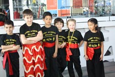 Opening Centraal Station Rotterdam 2014 Kung Fu kinderen